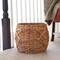 Household Essentials 16" X-Weave Round Wicker Floor Basket